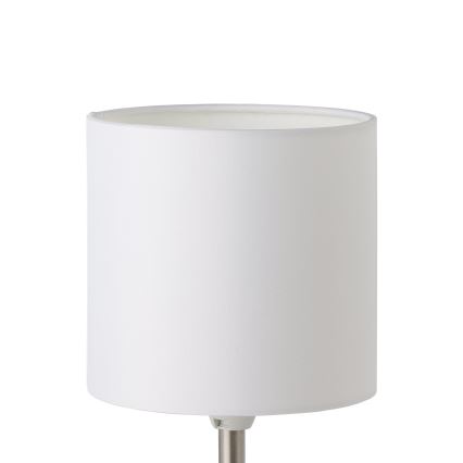 Eglo 54744 - Lampa stołowa ANADIA 1xE14/40W/230V biała/matowy chrom