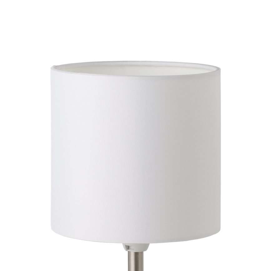 Eglo 54744 - Lampa stołowa ANADIA 1xE14/40W/230V biała/matowy chrom