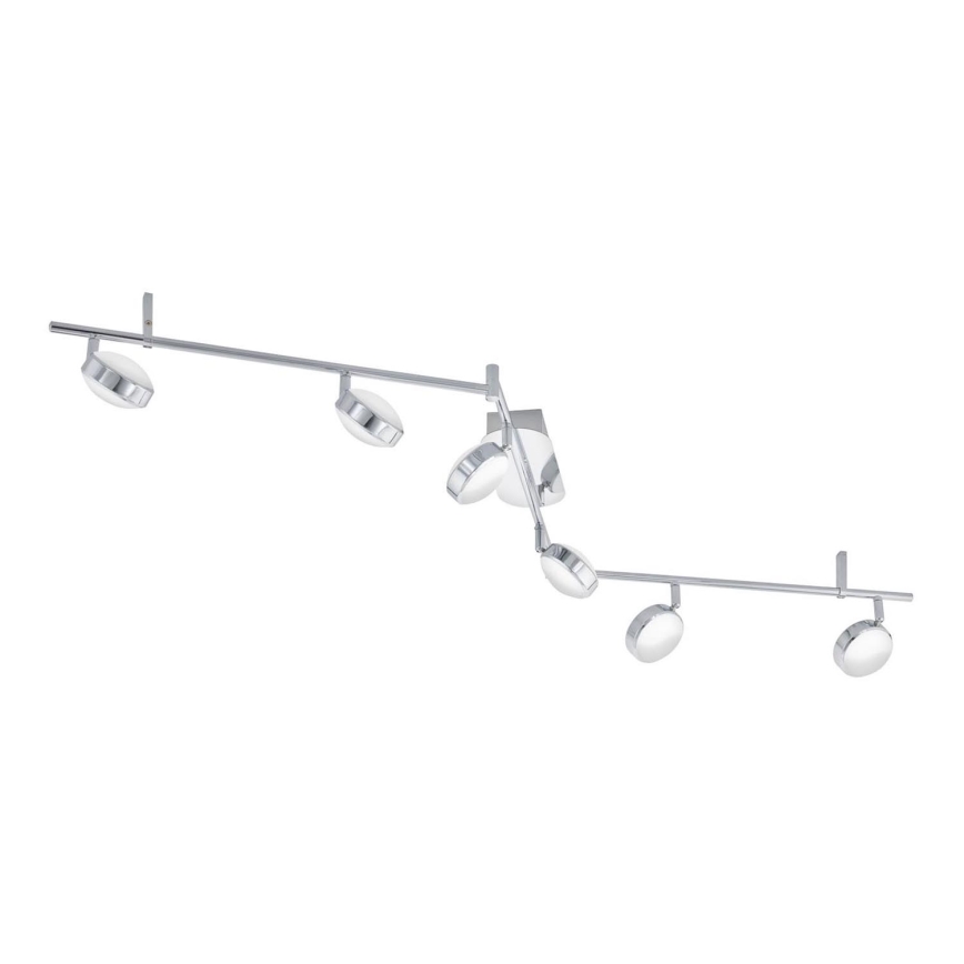 Eglo 54762 - Oprawa punktowa LED SALTO 6xLED/5,4W/230V błyszczący chrom