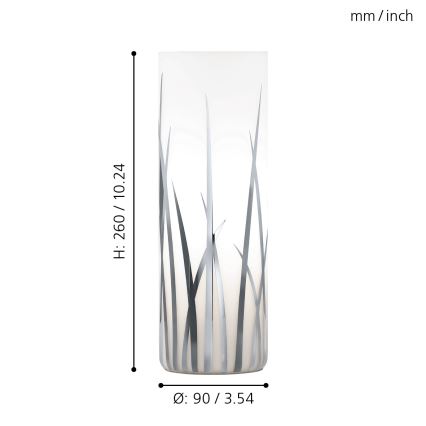 Eglo 54886 - LED Lampa stołowa 1xE27/6W/230V 3000K