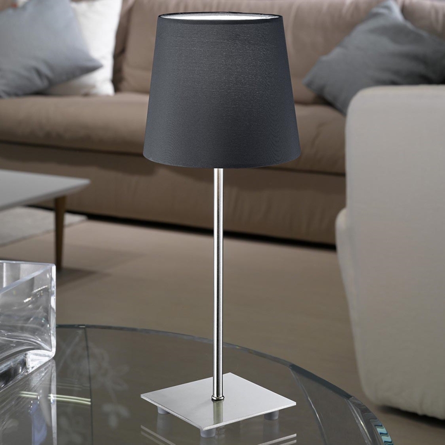 Eglo 54906 - LED Lampa stołowa 1xE14/6W/230V szary/matowy chrom