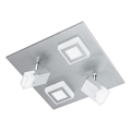Eglo 54985 - LED Oprawa punktowa LED/19,6W/230V 27x27 cm chrom matowy