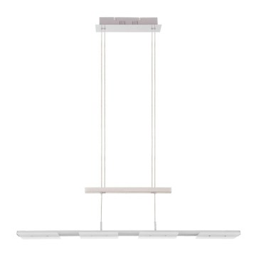 Eglo 55096 - ściemnialna lampa wisząca na lince 4xLED/4,5W/230V matowy chrom