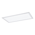 Eglo 55149 - LED RGBW ściemnialny panel natynkowy LED/12W/230V 2700-6500K 30x60 cm biały + pilot zdalnego sterowania