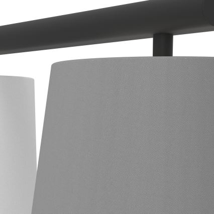 Eglo 55207 - LED żyrandol na lince ALMEIDA 3xE14/25W/230V szary