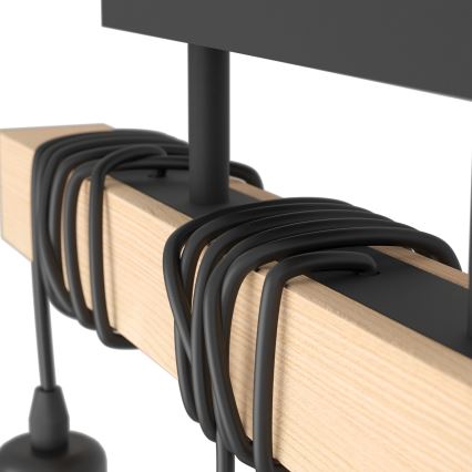 Eglo 55247 - LED Przysufitowy żyrandol TOWNSHEND 3xE27/60W/230V