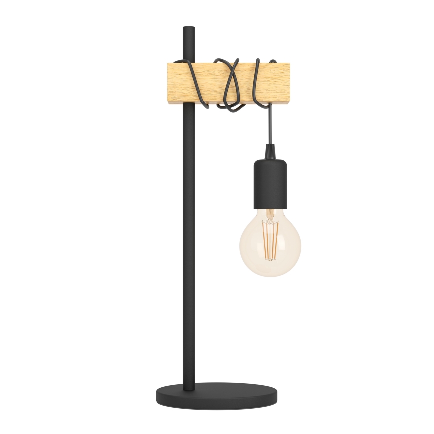Eglo 55249 - Lampa stołowa TOWNSHEND 1xE27/10W/230V