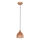 Eglo 55284 - Lampa wisząca na lince CORETTO 1xE27/60W/230V miedziana