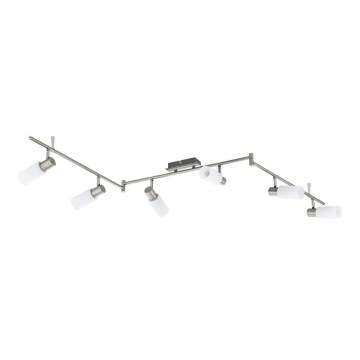 Eglo 55448 - LED oprawa punktowa 6xE14/4W/230V matowy chrom