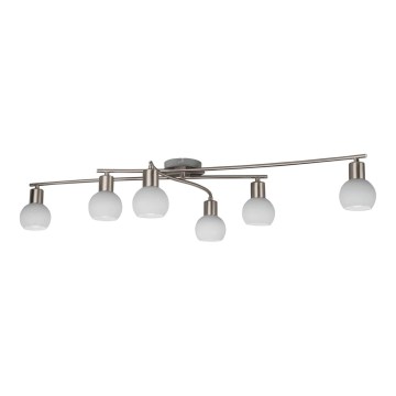 Eglo 55449 - Oprawa punktowa LED 6xE14/4W/230V matowy chrom
