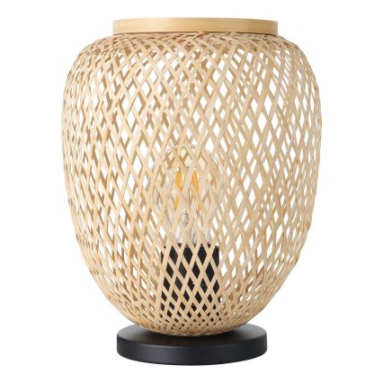 Eglo 55699 - Lampa stołowa DEMBLEBY 1xE27/40W/230V beżowa