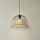 Eglo 55709 - Żyrandol na lince ANWICK 1xE27/40W/230V rattan