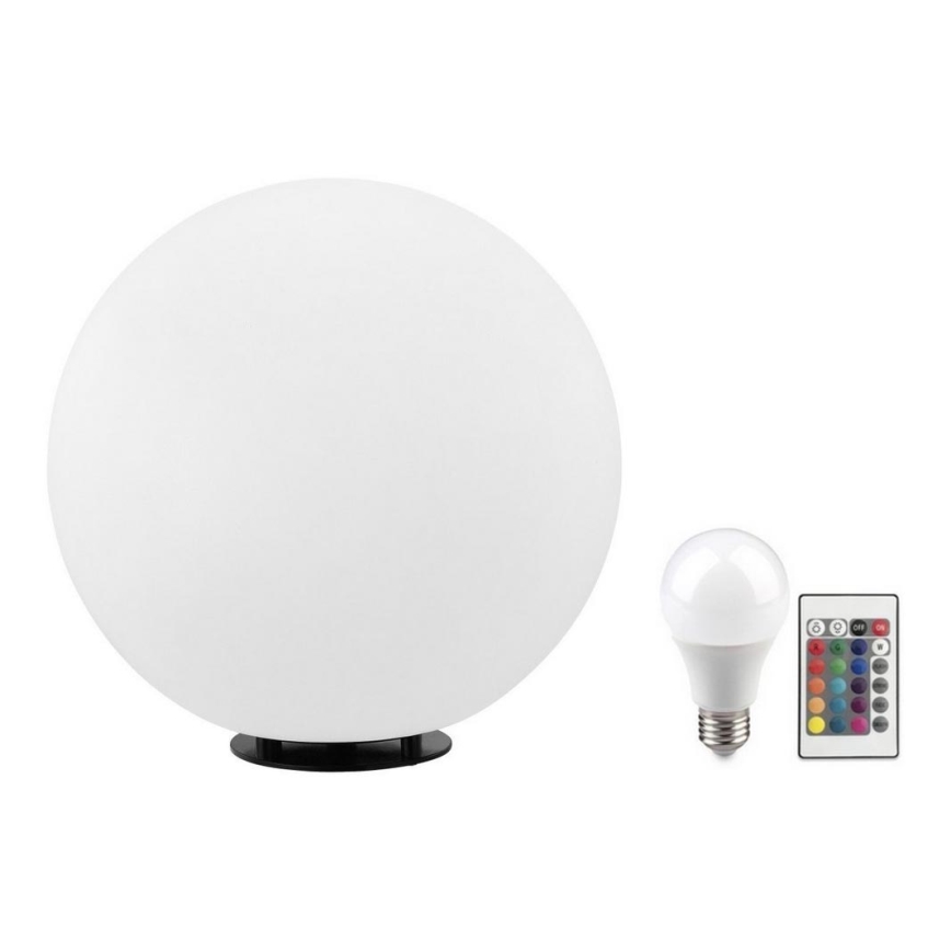 Eglo 55786 - LED RGBW Lampa zewnętrzna MONTEROLO-C 1xE27/9W/230V 2700-6500K IP65 śr. 30 cm + pilot zdalnego sterowania