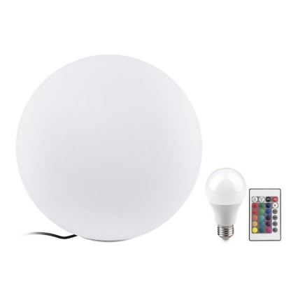 Eglo 55788 - LED RGBW Lampa zewnętrzna MONTEROLO-C 1xE27/9W/230V 2700-6500K IP65 śr. 50 cm + pilot zdalnego sterowania