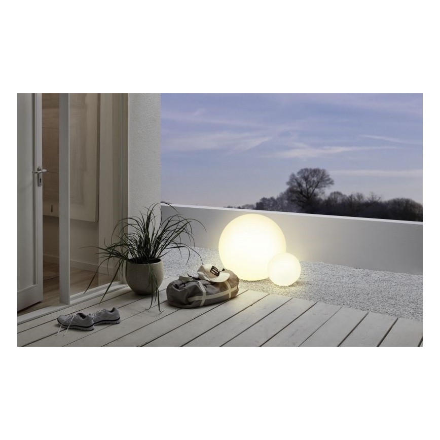 Eglo 55788 - LED RGBW Lampa zewnętrzna MONTEROLO-C 1xE27/9W/230V 2700-6500K IP65 śr. 50 cm + pilot zdalnego sterowania