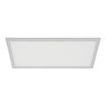 Eglo 55892 - LED RGBW ściemnialny natynkowy panel LED/12W/230V 2700-6500K 30x60 cm biały + pilot zdalnego sterowania