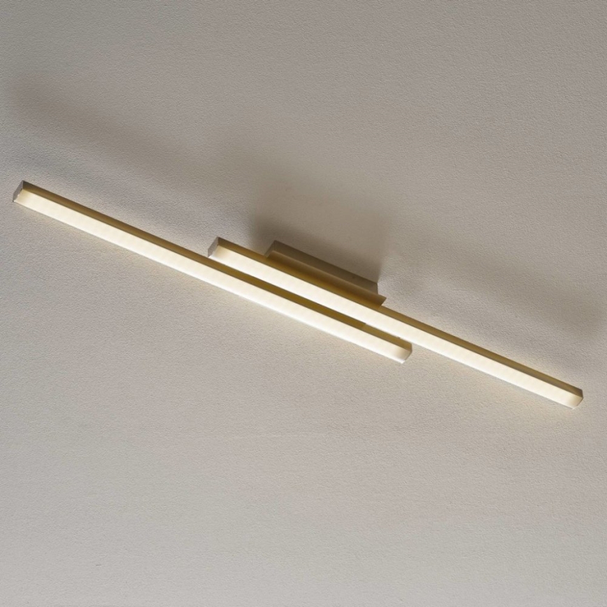 Eglo 55971 - LED RGBW ściemnialna lampa sufitowa FRAIOLI-C LED/34W/230V 2700-6500K matowy chrom + pilot zdalnego sterowania