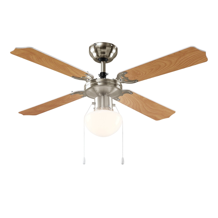 Eglo 56035 - LED wentylator sufitowy 1xE27/4,9W/230V 3000K śr. 106,6 cm