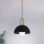 Eglo 56459 - Lampa wisząca na linkach CALMANERA 1xE27/40W/230V czarna