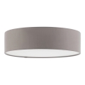 Eglo 56606 - Lampa sufitowa LED 2xE27/11W/230V śr. 38 cm szara