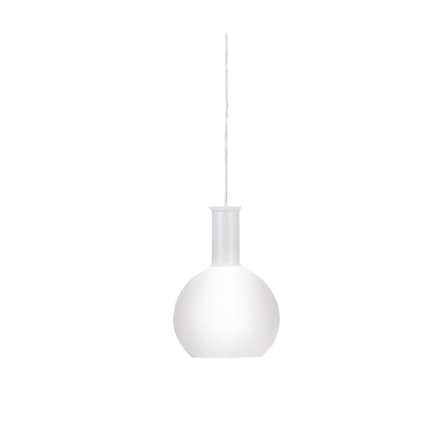 Eglo 62266 - Żyrandol na lince PASCOA PRO 1xE27/60W/230V 20 cm biały