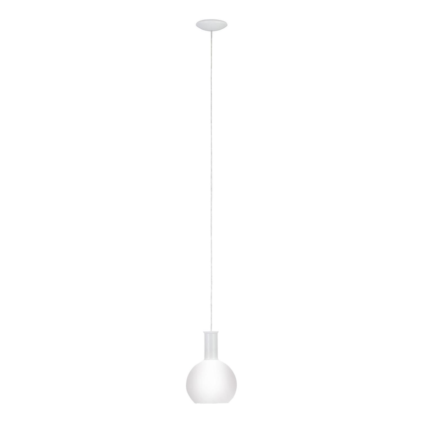 Eglo 62266 - Żyrandol na lince PASCOA PRO 1xE27/60W/230V 20 cm biały
