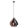 Eglo 62834 - Żyrandol na lince CARLTON PRO 1xE27/60W/230V śr. 44 cm czarny