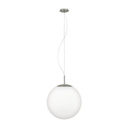 Eglo 63271 - Lampa wisząca na lince PIEDALE 1xE27/60W/230V śr. 43 cm chrom matowy