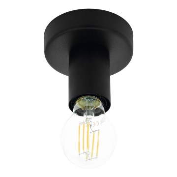 Eglo 64104 - Plafon IGUALA 1xE27/40W/230V czarny