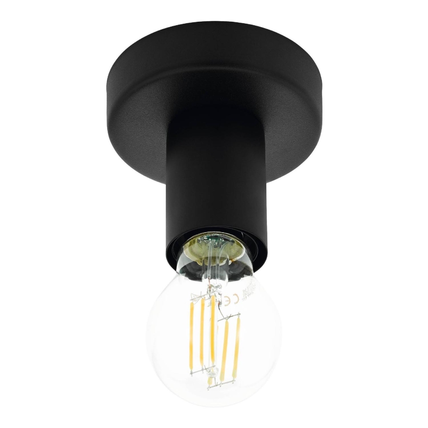 Eglo 64104 - Plafon IGUALA 1xE27/40W/230V czarny