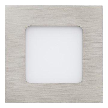 Eglo 64598 - LED Oprawa wpuszczana FUEVA 1 PRO LED/2,8W/230V 4000K 8,5x8,5 cm matowy chrom