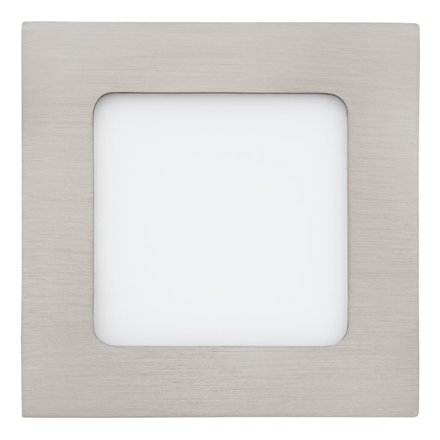 Eglo 64608 - LED Oprawa wpuszczana FUEVA 1 PRO LED/5,5W/230V 3000K 12x12 cm matowy chrom