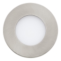 Eglo 64621 - LED Oprawa wpuszczana FUEVA 1 PRO LED/2,7W/230V 3000K śr. 8,5 cm matowy chrom
