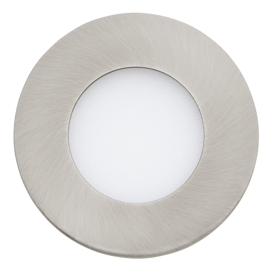 Eglo 64621 - LED Oprawa wpuszczana FUEVA 1 PRO LED/2,7W/230V 3000K śr. 8,5 cm matowy chrom