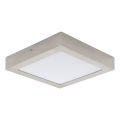 Eglo 64721 -LED Plafon FUEVA PRO LED/19W/230V 4000K 22,5x22,5 cm matowy chrom