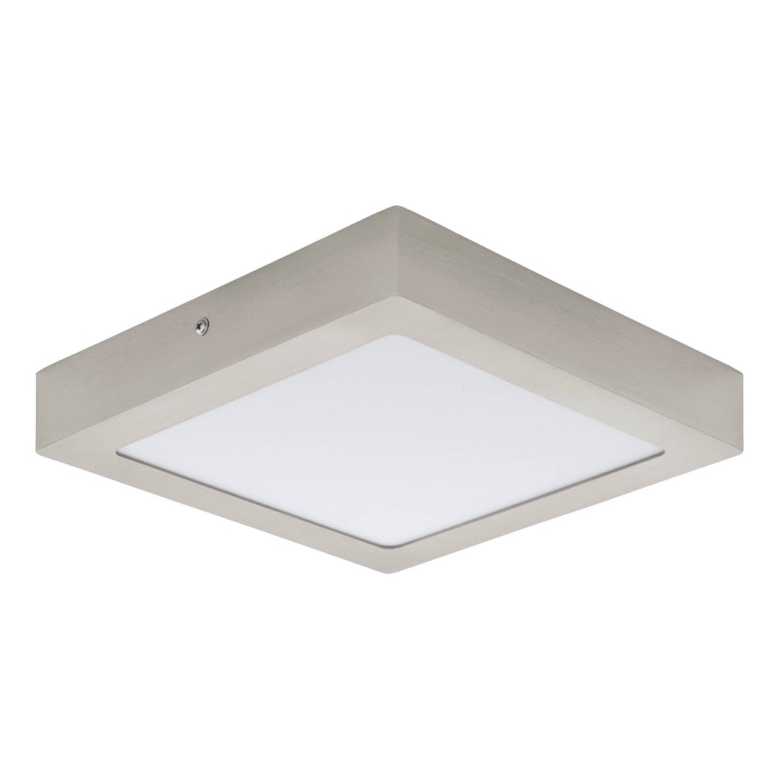 Eglo 64721 -LED Plafon FUEVA PRO LED/19W/230V 4000K 22,5x22,5 cm matowy chrom