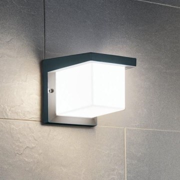 Eglo 65046 - LED Kinkiet zewnętrzny DESELLA PRO LED/10W/230V IP54 antracyt