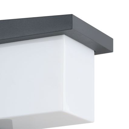 Eglo 65046 - LED Kinkiet zewnętrzny DESELLA PRO LED/10W/230V IP54 antracyt