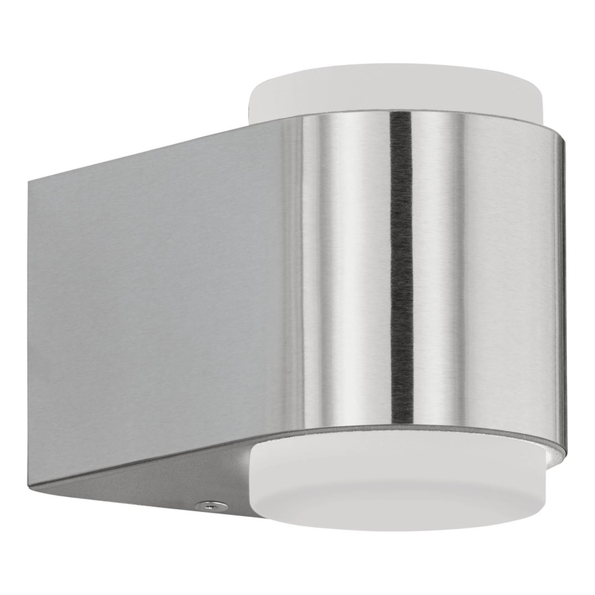 Eglo 65054 - LED Kinkiet zewnętrzny BRIONES PRO 2xLED/3W/230V IP44 chrom błyszczący