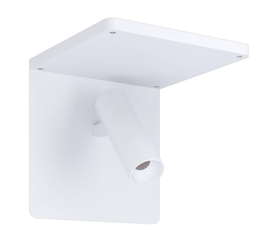 Eglo 67562 - LED Kinkiet z półką CIGLIE LED/8,1W/230V biały