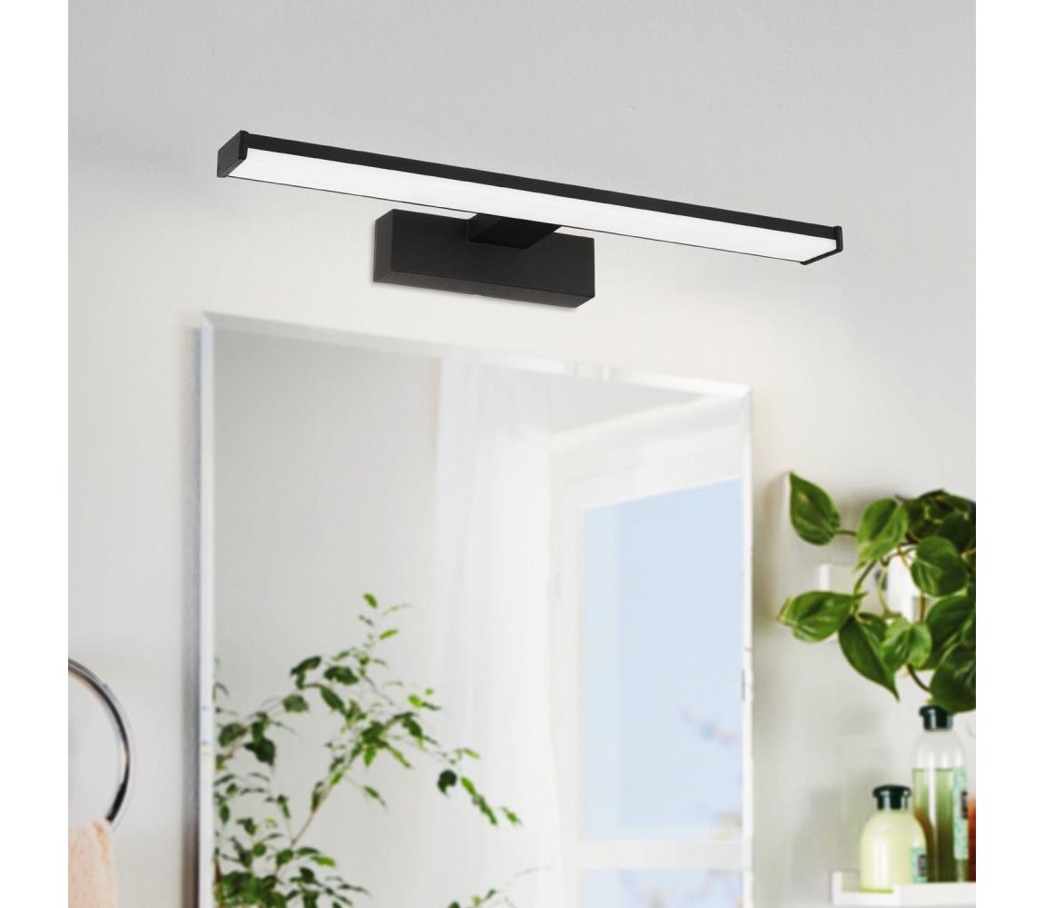 Eglo 74061 - LED Łazienkowe oświetlenie lustra GALENZANA LED/7,4W/230V IP44 czarny
