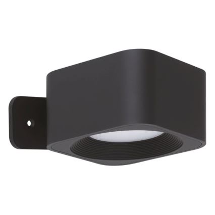 Eglo - LED ściemnialna ładowalna dotykowa lampa ścienna LED/5W/5V 2700/4000/6500K 2000 mAh czarna