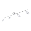 Eglo 75242 - Oprawa punktowa LED ODERZO 3xLED/3,8W/230V chrom połysk