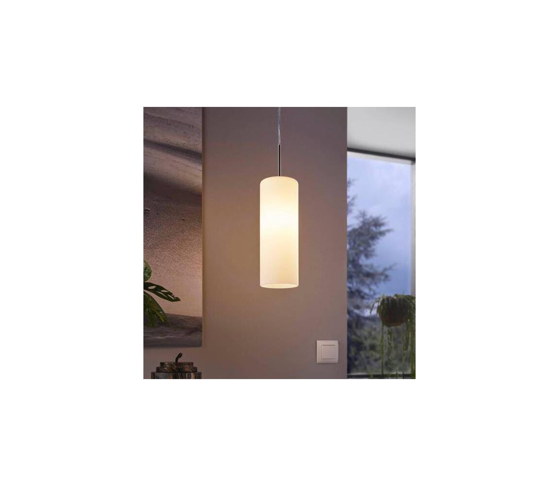 Eglo 75251 - LED RGB Ściemnialny żyrandol na lince ELLUNO-C E27/7,5W/230V