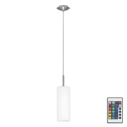 Eglo 75251 - LED RGB Ściemnialny żyrandol na lince ELLUNO-C E27/7,5W/230V