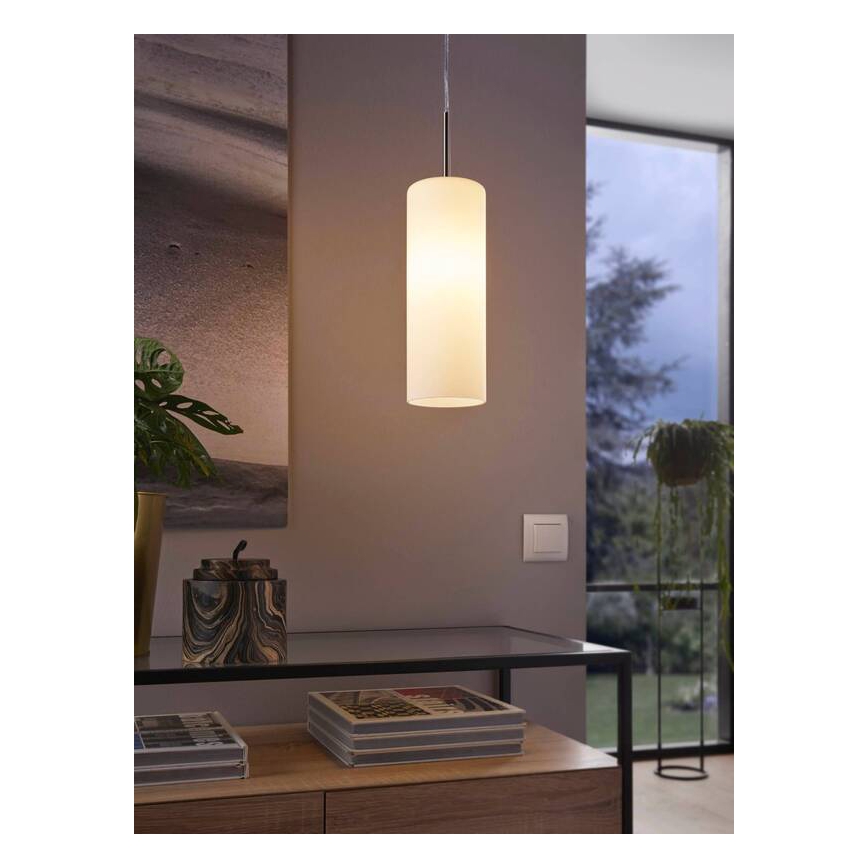 Eglo 75251 - LED RGB Ściemnialny żyrandol na lince ELLUNO-C E27/7,5W/230V