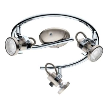 Eglo 75293 - LED oprawa punktowa TUKON 3xGU10/3W/230V chrom połysk