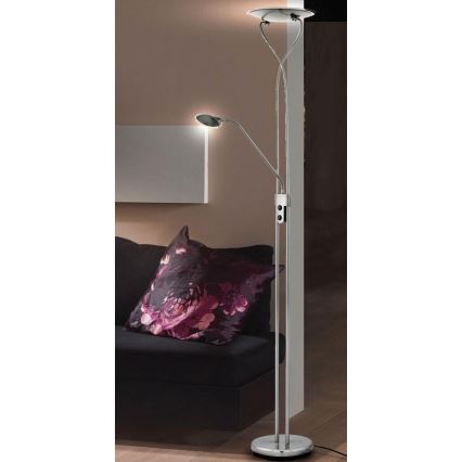 Eglo 75317 - LED Lampa podłogowa PENJA 1xLED/18W+1xLED/6W