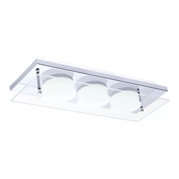 Eglo 75328 - Oprawa sufitowa LED ABIOLA 3xLED/6W/230V, chrom błyszczący