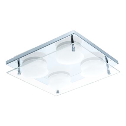 Eglo 75329 - Lampa sufitowa LED ABIOLA 4xLED/6W/230V chrom błyszczący